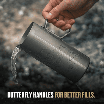 Filtr Grayl GeoPress Purifier Titanium Bottle Covert Black