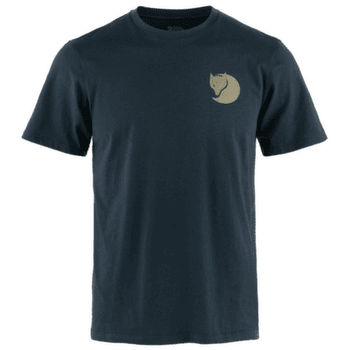 Koszulka z krótkim rękawem Fjällräven Walk With Nature T-shirt men Dark Navy