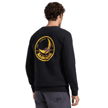Bluza La Sportiva CLIMBING ON THE MOON Sweatshirt Men Nero/Giallo