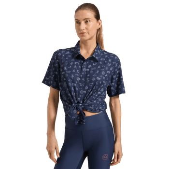 Koszulka z krótkim rękawem La Sportiva MOVE TECH SHIRT Night Sky/Chalk