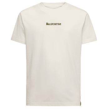 Koszulka z krótkim rękawem La Sportiva EIGHTIES LOGO T-SHIRT Men Chalk/Cypress