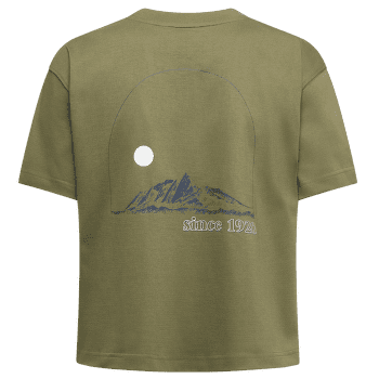 Koszulka z krótkim rękawem La Sportiva TRILOGY CROP T-SHIRT Women Cypress/Chalk