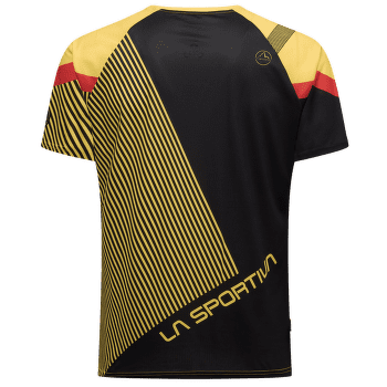 Koszulka z krótkim rękawem La Sportiva FLOW T-SHIRT Men Black/Yellow