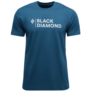 Koszulka z krótkim rękawem Black Diamond Mini Stacked SS Tee Men Indigo