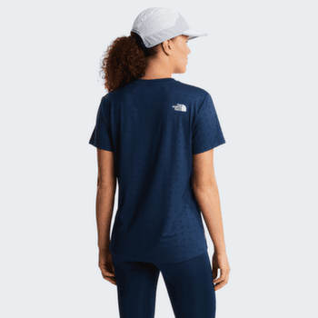 Koszulka z krótkim rękawem The North Face Flex Geo Embossed Short Sleeve Reg T-Shirt Women SUMMIT NAVY