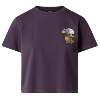 Koszulka z krótkim rękawem The North Face Flora Embro Regular Short Sleeve Tee-Graphic Women G5O ENDLESS DUSK