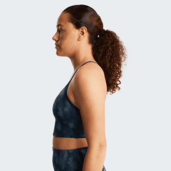 Biustonosz The North Face Flex Bra Print Women JZ9 SUMMIT NAVY DIFFUSED NATURE PRINT