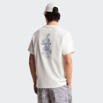 Koszulka z krótkim rękawem The North Face Stones Relaxed Short Sleeve Tee-Graphic Men WHITE DUNE