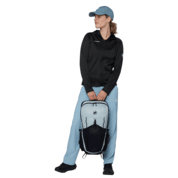 Bluza Mammut CRAG ML HOODED JACKET WOMEN black 0001
