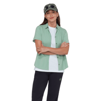 Koszulka z krótkim rękawem Mammut AADA SHIRT WOMEN alpine calamint-mammut red