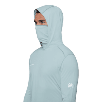 Koszulka z długim rękawem Mammut SELUN FL SUN HOODY MEN nebla