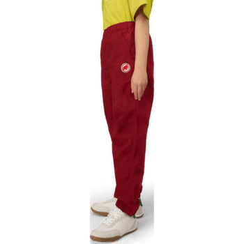 Spodnie Mammut CRAG CLIMBING PANTS KIDS 3818 dark mammut red