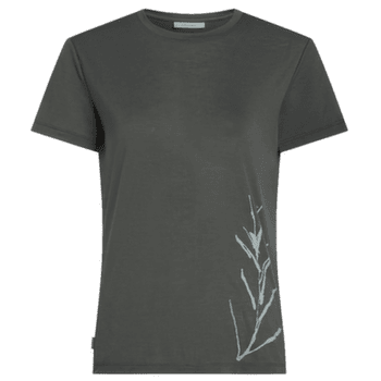 Koszulka z krótkim rękawem Icebreaker Merino Blend Core SS Tee Panax Women OBSIDIAN