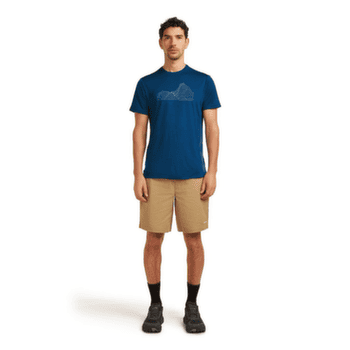 Koszulka z krótkim rękawem Icebreaker Merino Blend 125 Cool-Lite Sphere SS Tee Beta Men BLACK