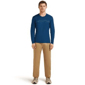 Koszulka z długim rękawem Icebreaker Merino 200 Oasis LS Crewe Icebreaker Men ATLANTIS