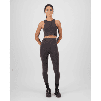 Legginsy Mons Royale Solace Merino Seamless Legging Women Forged Iron