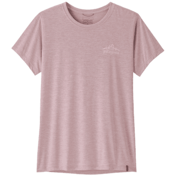 Koszulka z krótkim rękawem Patagonia Cap Cool Daily Shirt - Cloud Crag Women Quiet Violet