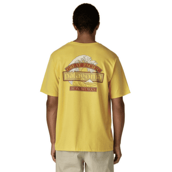 Koszulka z krótkim rękawem Patagonia Great Waves Responsibili-Tee Men White