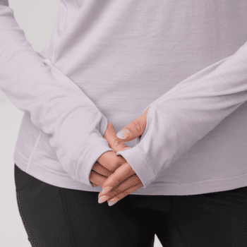 Bluza Fjällräven ABISKO WOOL HOODIE WOMEN Lavender Mist