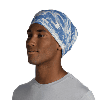 Chusta Buff MERINO LIGHTWEIGHT DIGITAL PRINTS LOER BLUE