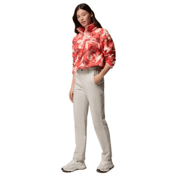 Bluza Columbia Helvetia™ II Printed Cropped Half Snap Women Poppy Red, Sunscape 606