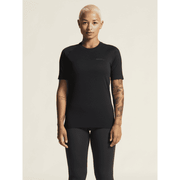 Koszulka z krótkim rękawem Craft Active Comfort SS 2 Women B999000 černá