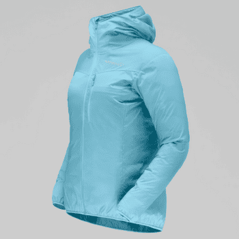 Bunda Norrona falketind aero60 Hood Women Aqua Haze