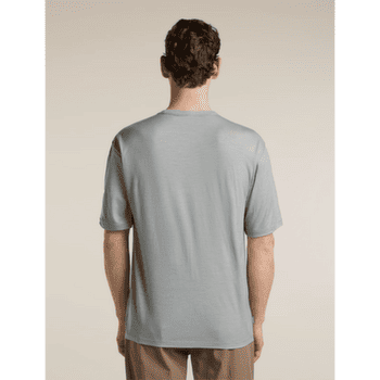 Koszulka z krótkim rękawem Icebreaker Merino 150 Tech Lite SS Relaxed Tee Mountain Shift Men Midnight Navy