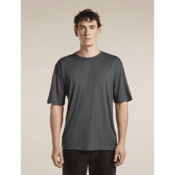 Koszulka z krótkim rękawem Icebreaker Merino 150 Tech Lite SS Realxed Tee Men OBSIDIAN