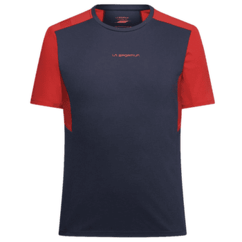 Koszulka z krótkim rękawem La Sportiva RIDGE T-SHIRT Men Night Sky/Mountain Red