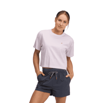 Koszulka z krótkim rękawem Black Diamond Diamond Crop SS Tee Women Soft Lilac