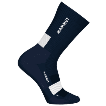 Skarpety Mammut MOUNTAINEERING LIGHTWEIGHT MERINO CREW SOCKS Marine-white