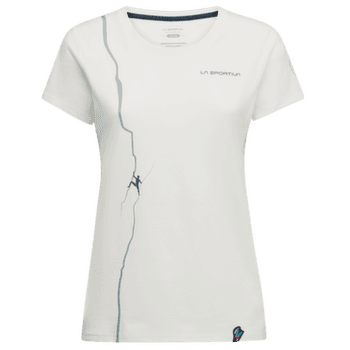 Koszulka z krótkim rękawem La Sportiva ROUTE T-SHIRT Women Chalk/Limestone