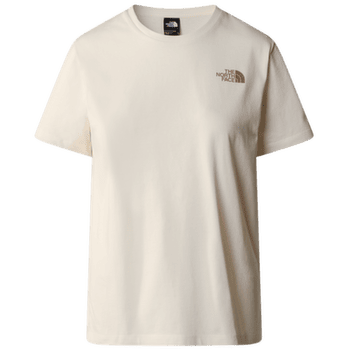 Koszulka z krótkim rękawem The North Face GRAPHIC S/S TEE 3 Women WHITE DUNE