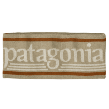 Opaska na głowę Patagonia Powder Town Headband Hut Tripper Logo: Weathered Stone