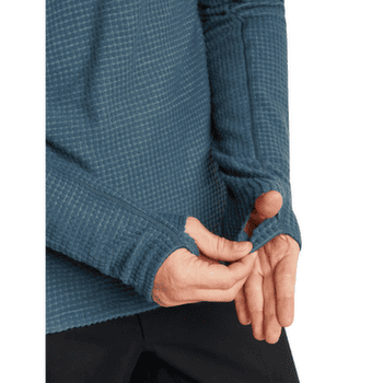 Bluza Icebreaker Merino 400 RealFleece™ Grid Blackridge Pullover Hoodie Men Abyss