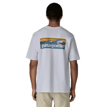 Koszulka z krótkim rękawem Patagonia Boardshort Logo Pocket Responsibili Tee Men Blue Sage
