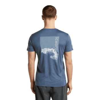 Koszulka z krótkim rękawem Icebreaker Merino 150 Tech Lite SS Tee Pure Altitude Men BLACK