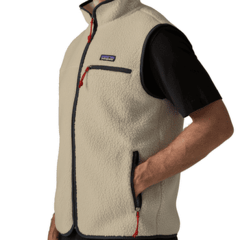 Kamizelka Patagonia RETRO PILE VEST Men Pelican w/Canopy Green
