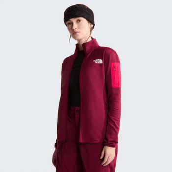 Bluza The North Face MISTYESCAPE FLEECE WOMEN MVO BURGUNDY CRUSH