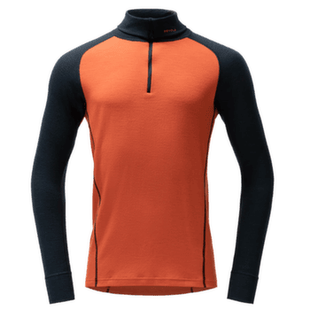 Koszulka z długim rękawem Devold Duo Active Merino 205 Z. Neck Man 087A BRICK