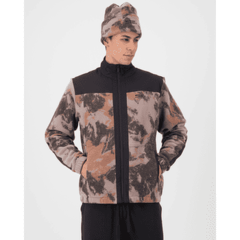 Bluza Mons Royale Pileup Wool Fleece Jacket Men Mtn Camo Orange