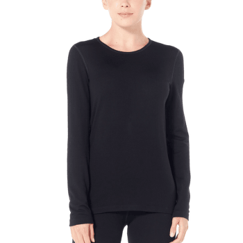 Koszulka z długim rękawem Icebreaker Tech LS Crewe Women (104387) Black001