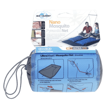 Moskitiera Sea to Summit Nano Mosquito Net Double Blue-BL