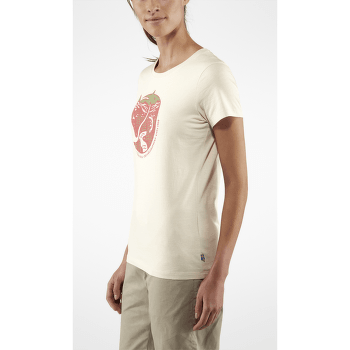 Koszulka z krótkim rękawem Fjällräven Arctic Fox Print T-Shirt Women Indigo Blue