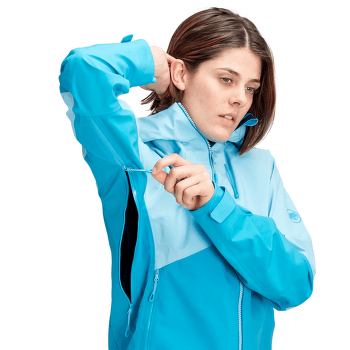 Kurtka Mammut Crater HS Hooded Jacket Women dark tangerine 2258