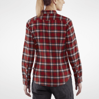 Koszula z długim rękawem Fjällräven Övik Flannel Shirt Women Chalk White-Dune Beige