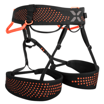 Siodło Mammut Nordwand Harness black-vibrant orange