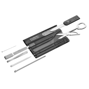 Nóż Victorinox SwissCard Onyx translucent