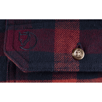 Koszula z długim rękawem Fjällräven Skog Shirt Men Dark Navy-Dark Oak